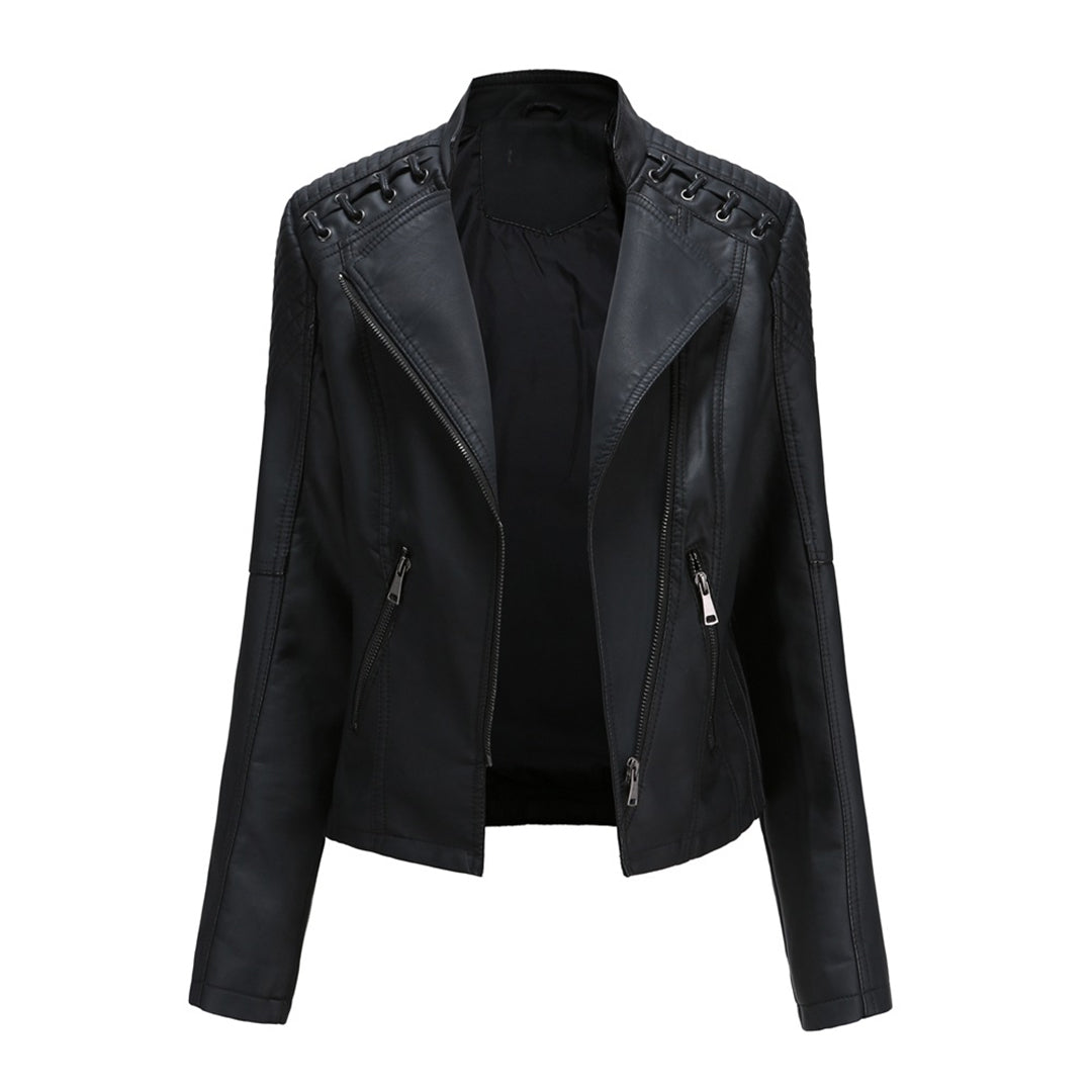 Megan Women's Jacket | Cropped Design, Structured Shoulders 2