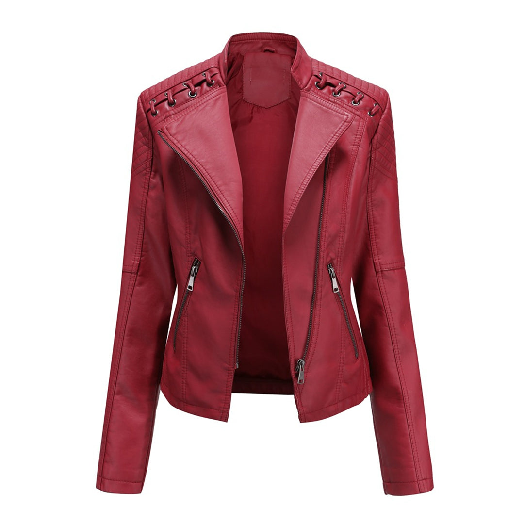 Megan Women's Jacket | Cropped Design, Structured Shoulders 4