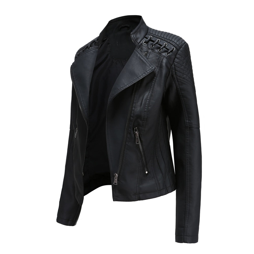 Megan Women's Jacket | Cropped Design, Structured Shoulders 7