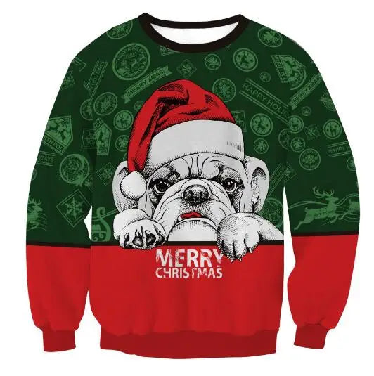Merry Men's Sweater | Cozy Knitted Christmas Design 1