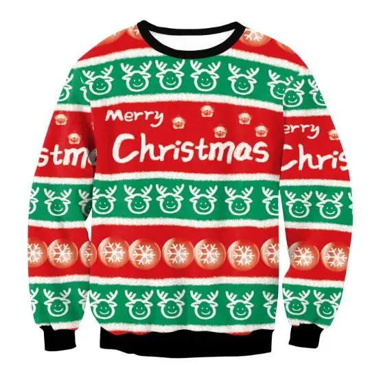 Merry Men's Sweater | Cozy Knitted Christmas Design 3