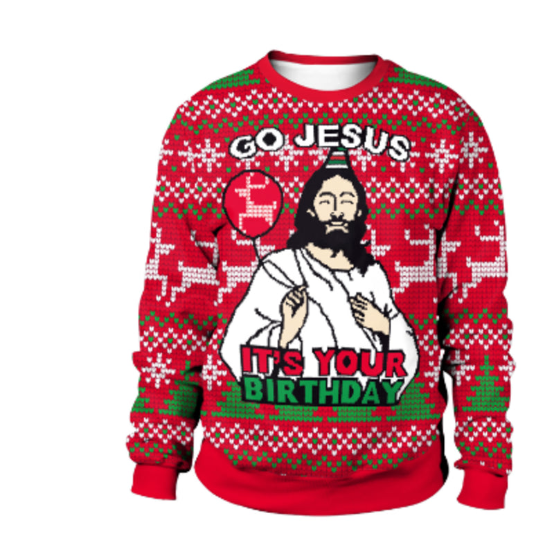 Merry Men's Sweater | Cozy Knitted Christmas Design 4