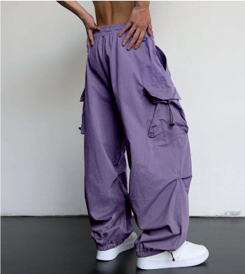Milo Men's Baggy Pants | Wide Leg, Multi-Pocket Design 5