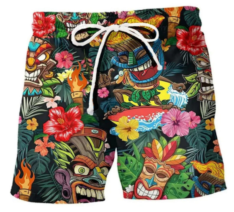 Milo Men's Boardshorts | Vibrant Print, Summer Style 1