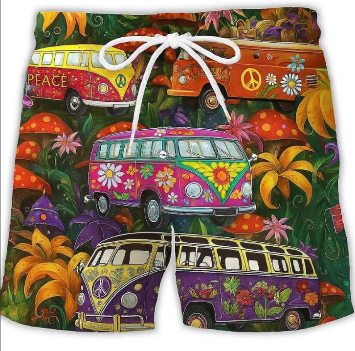 Milo Men's Boardshorts | Vibrant Print, Summer Style 4