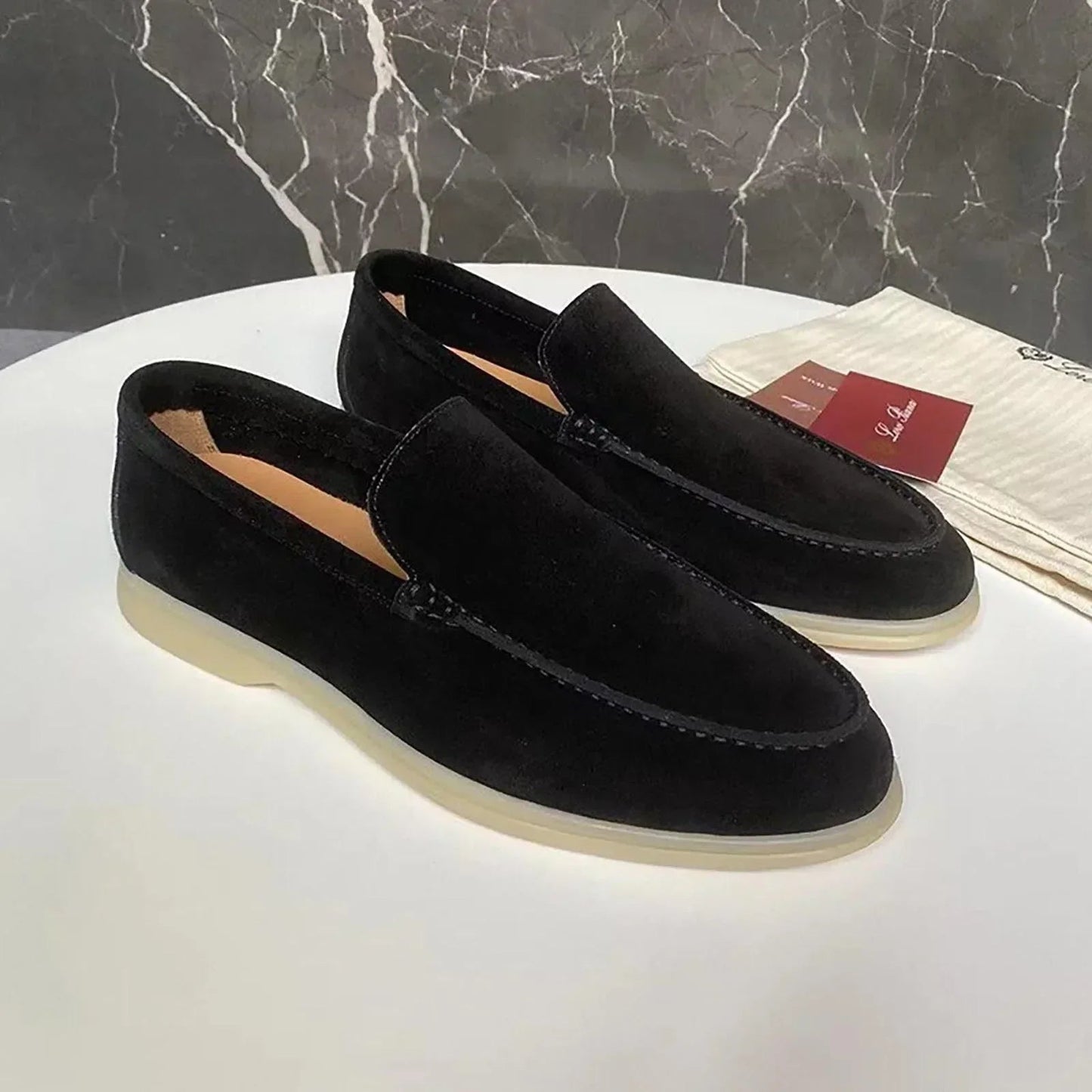 Milo Men's Brown Loafers | Classic Slip-On Design, Everyday Comfort 5