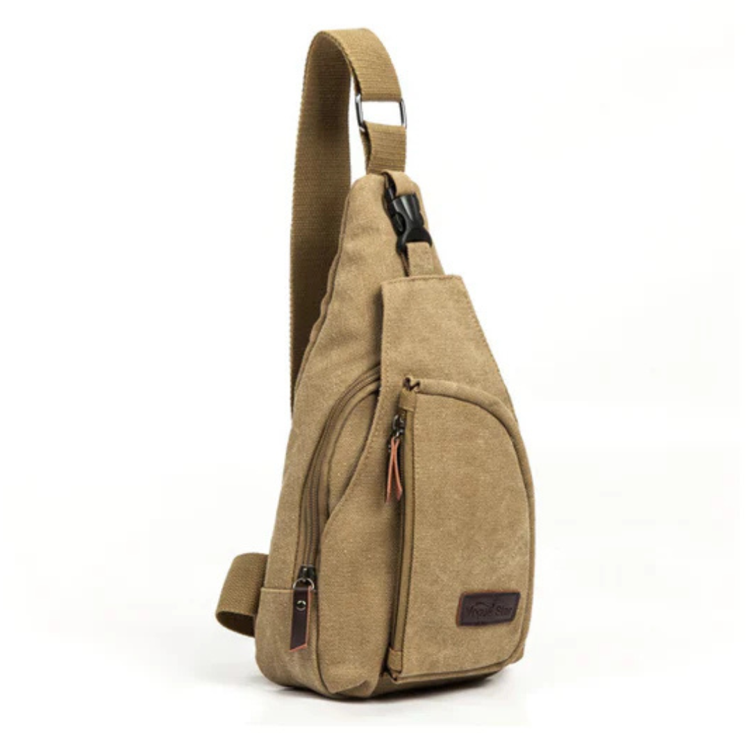 Milo Men's Crossbody Sling Bag | Multi-Compartment, Compact Design 1