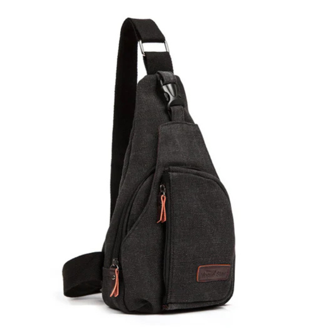 Milo Men's Crossbody Sling Bag | Multi-Compartment, Compact Design 2