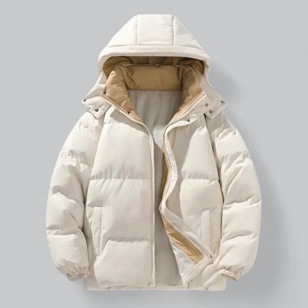 Milo Men's Hooded Puffer Jacket | Maximum Warmth, Sporty Style 2