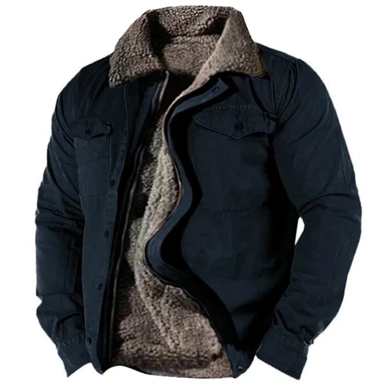 Milo Men's Jacket | Sherpa-Lined Comfort 1