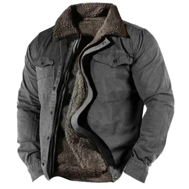 Milo Men's Jacket | Sherpa-Lined Comfort 4