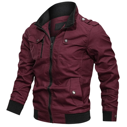 Milo Men's Jacket | Utility Design, Ribbed Cuffs, Versatile Style 5