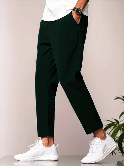 Milo Men's Jogging Pants | Cropped, Modern Fit 10