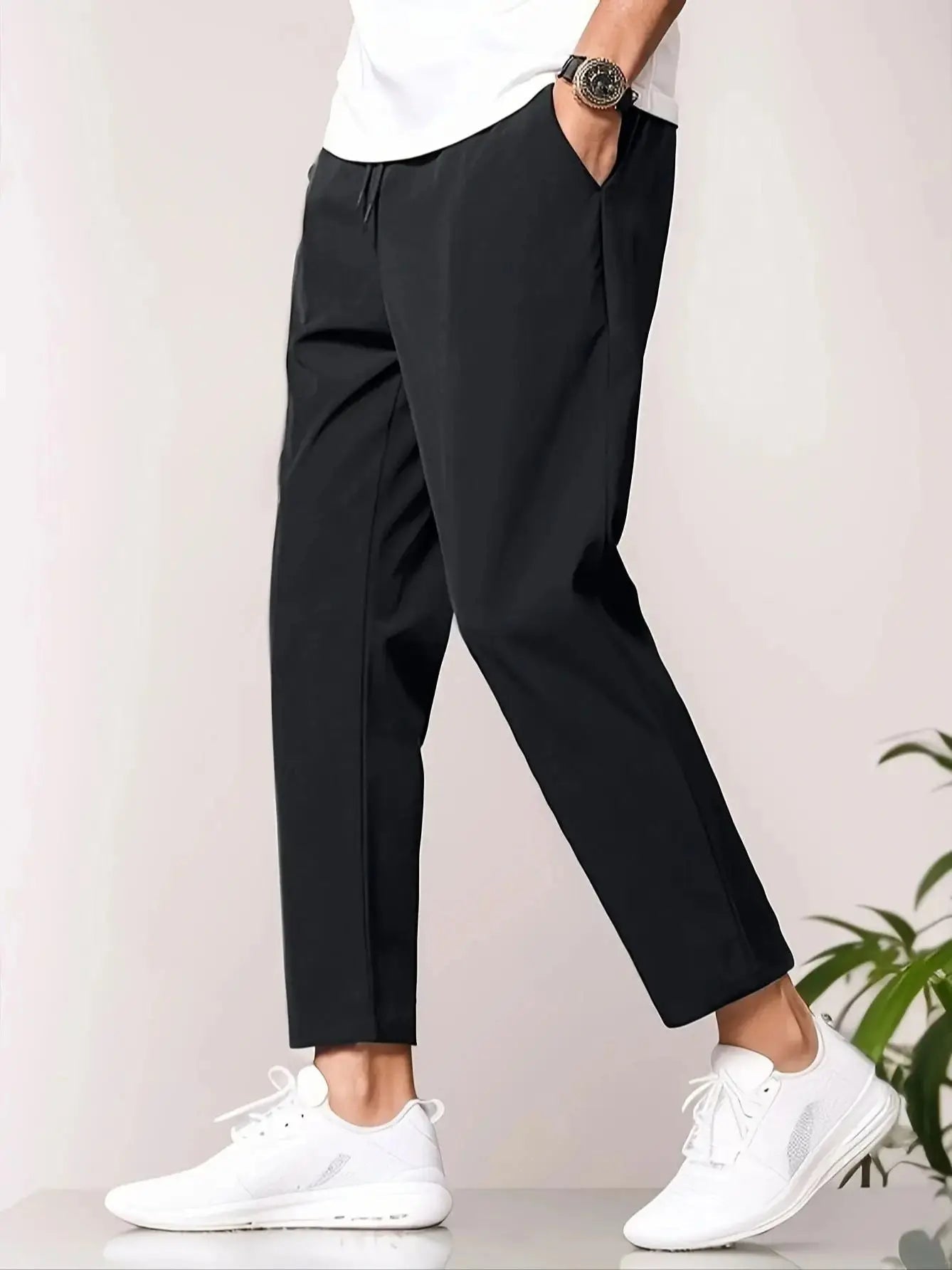 Milo Men's Jogging Pants | Cropped, Modern Fit 11