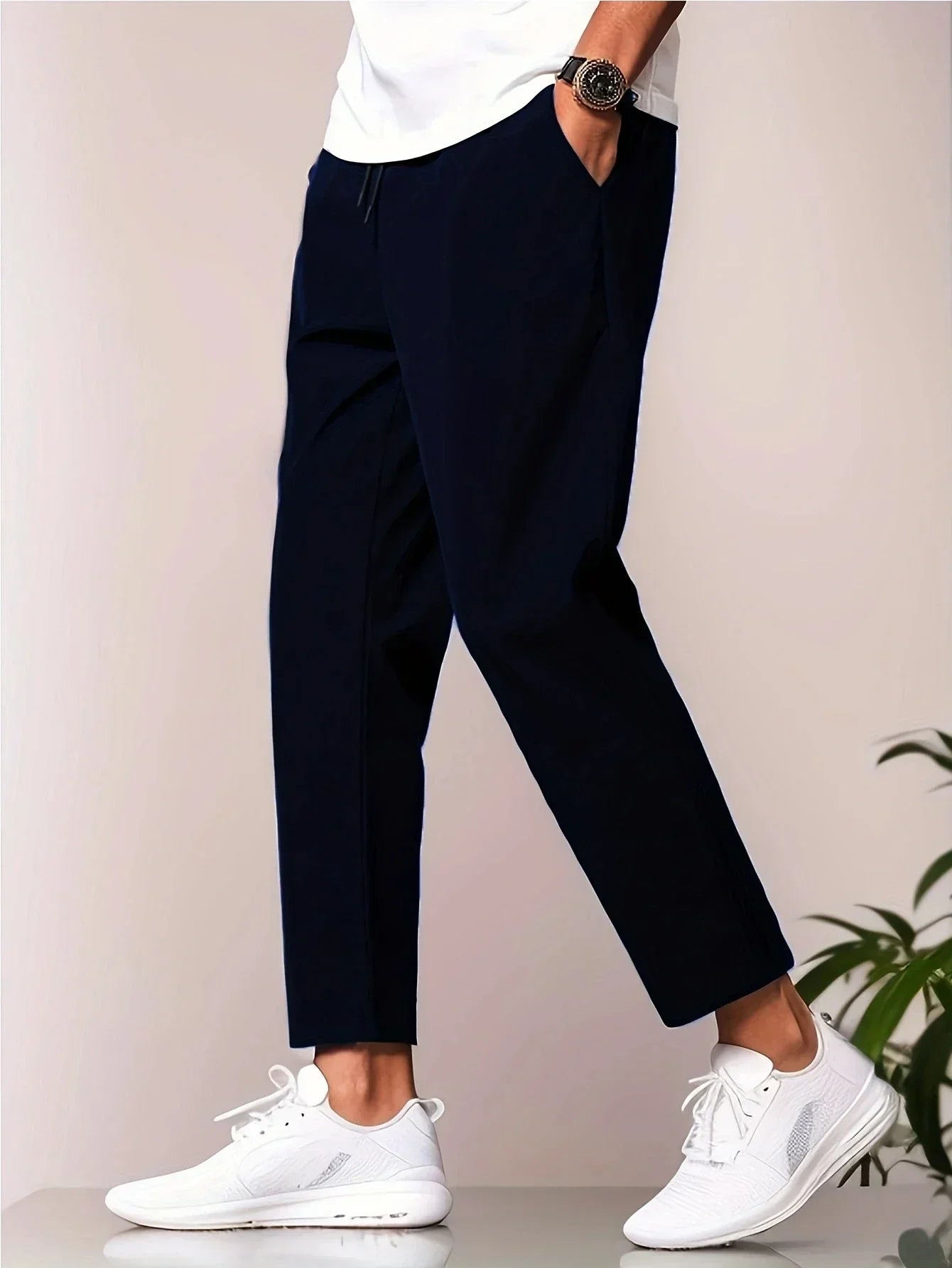 Milo Men's Jogging Pants | Cropped, Modern Fit 9