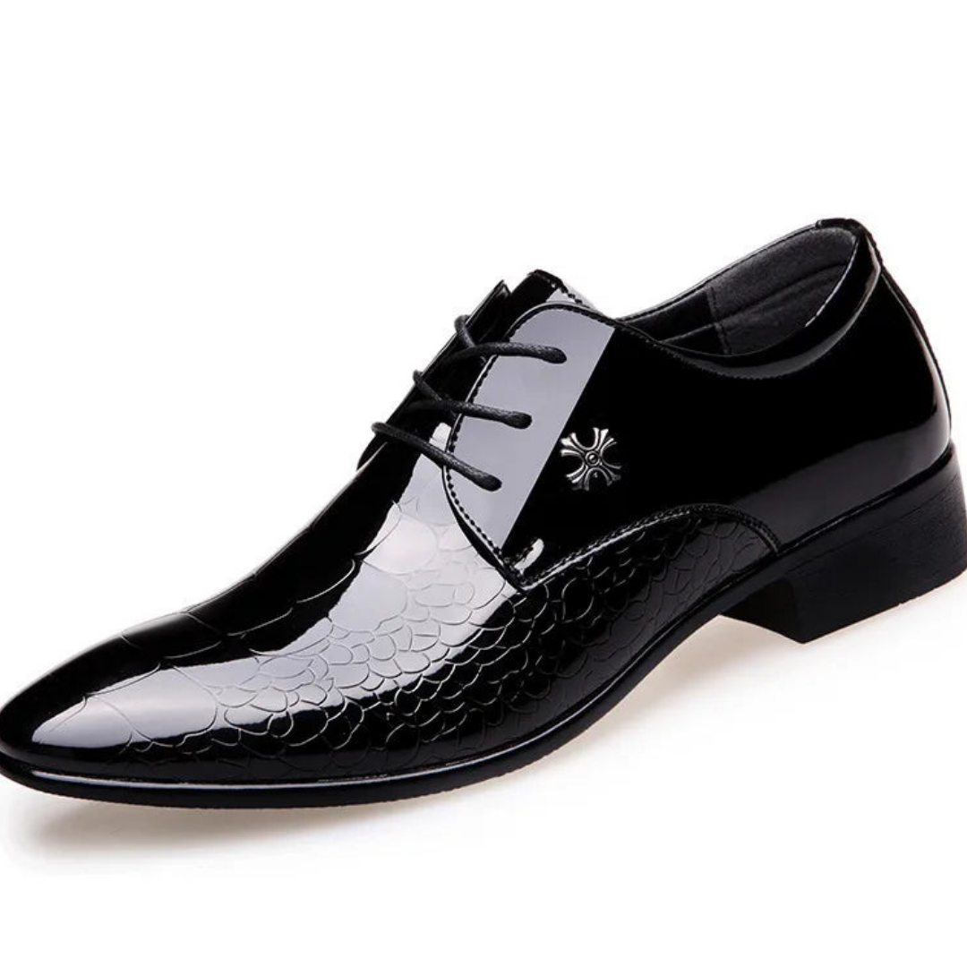 Milo Men's Lace-Up Shoes | Elegant Black Design 0