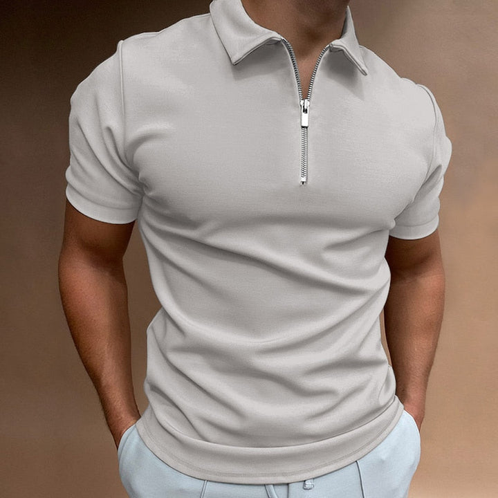 Milo Men's Polo Shirt | Modern Half-Zip Design, Casual Style 2
