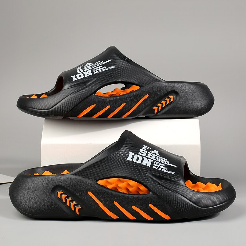 Milo Men's Slippers | Comfortable Massage Slip-On Design 0