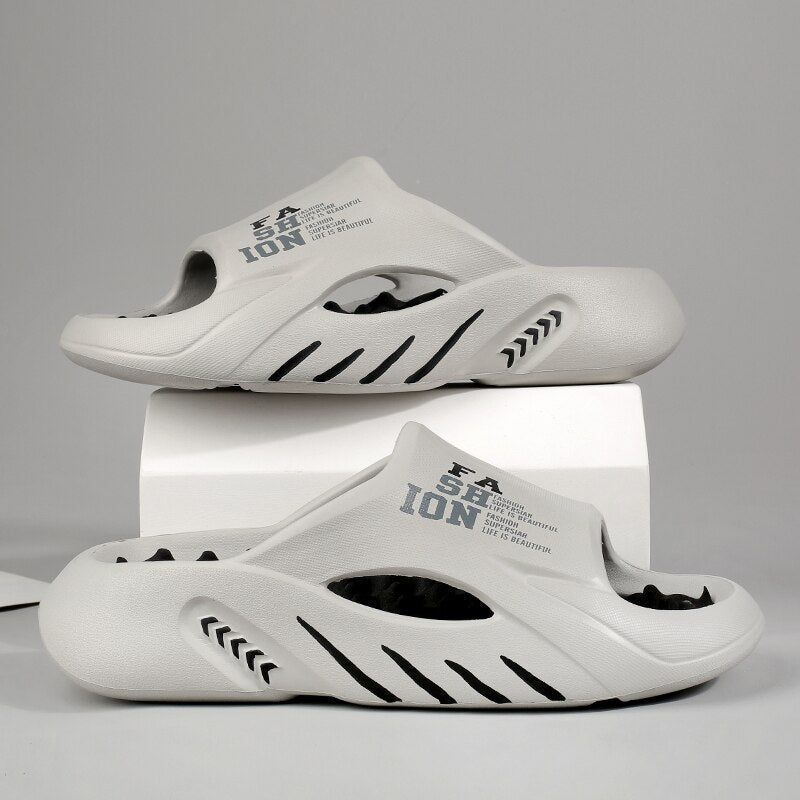 Milo Men's Slippers | Comfortable Massage Slip-On Design 3