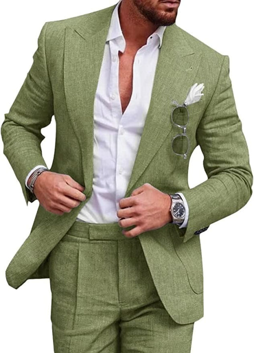 Milo Men's Suit | Modern Fit Wedding Suit for Men, Perfect for Summer Events 2