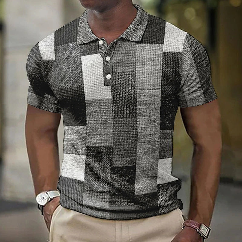Milo Men's Summer Polo | Multicolored, Short Sleeve 2