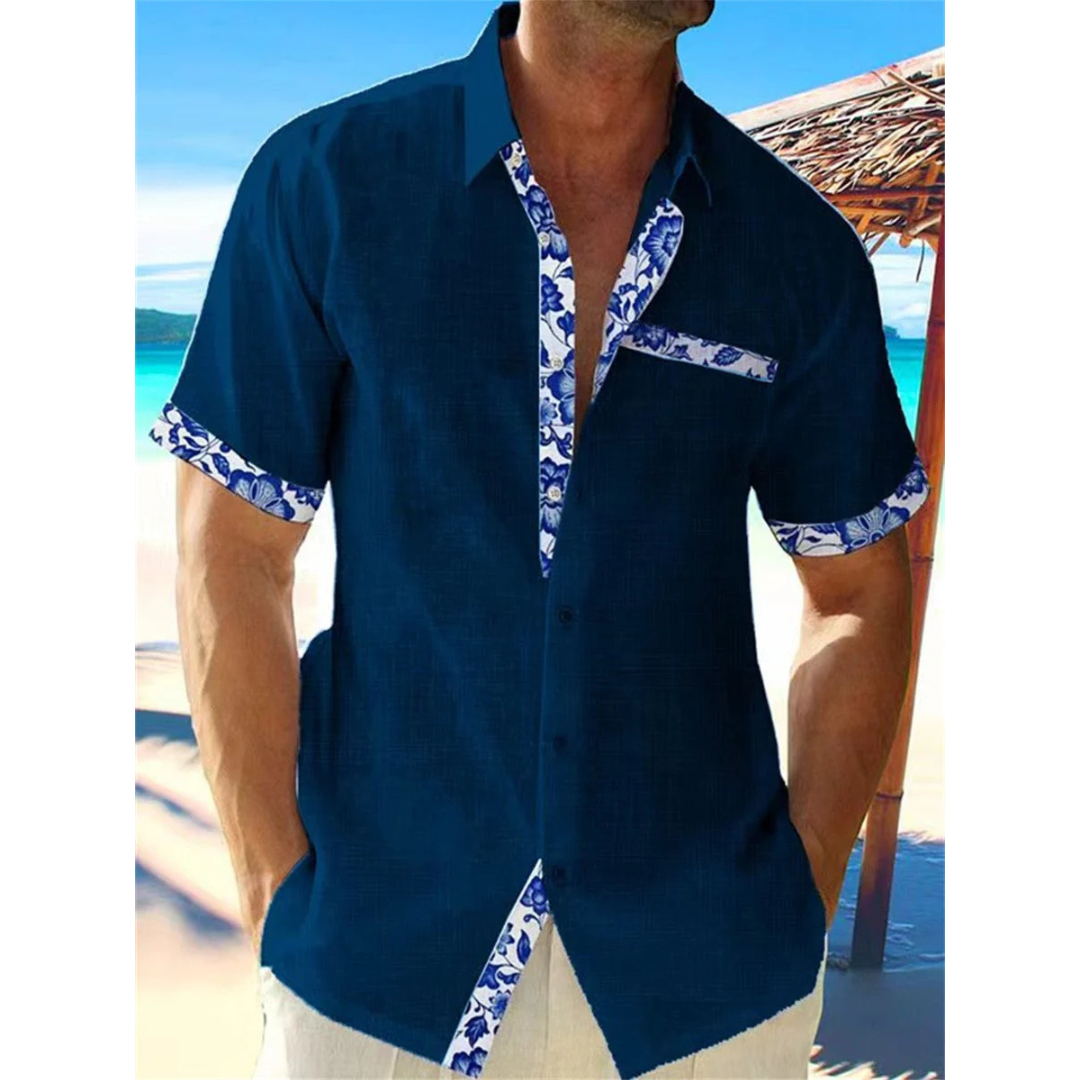 Milo Men's Summer Shirt | Relaxed Fit, Button-Down Style 4