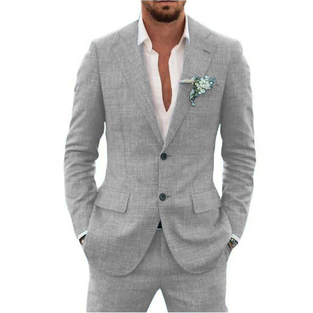 Milo Men's Summer Suit | Lightweight, Elegant Design 5