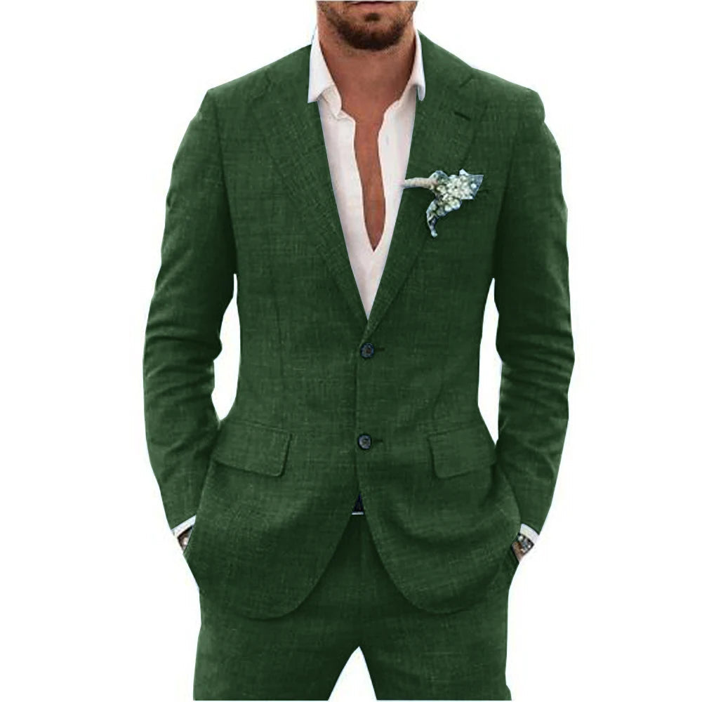 Milo Men's Summer Suit | Lightweight, Elegant Design 6