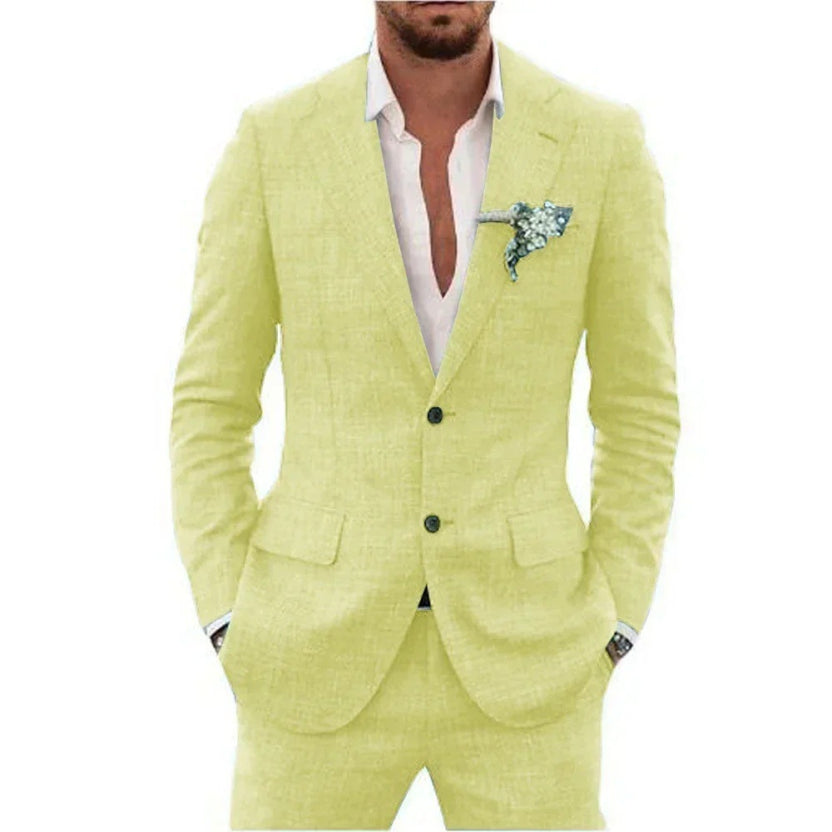 Milo Men's Summer Suit | Lightweight, Elegant Design 7