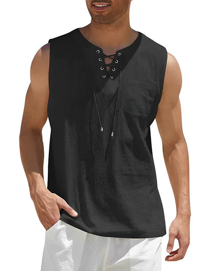 Milo Men's Tank Top | Lightweight Sleeveless Gym Essential 4