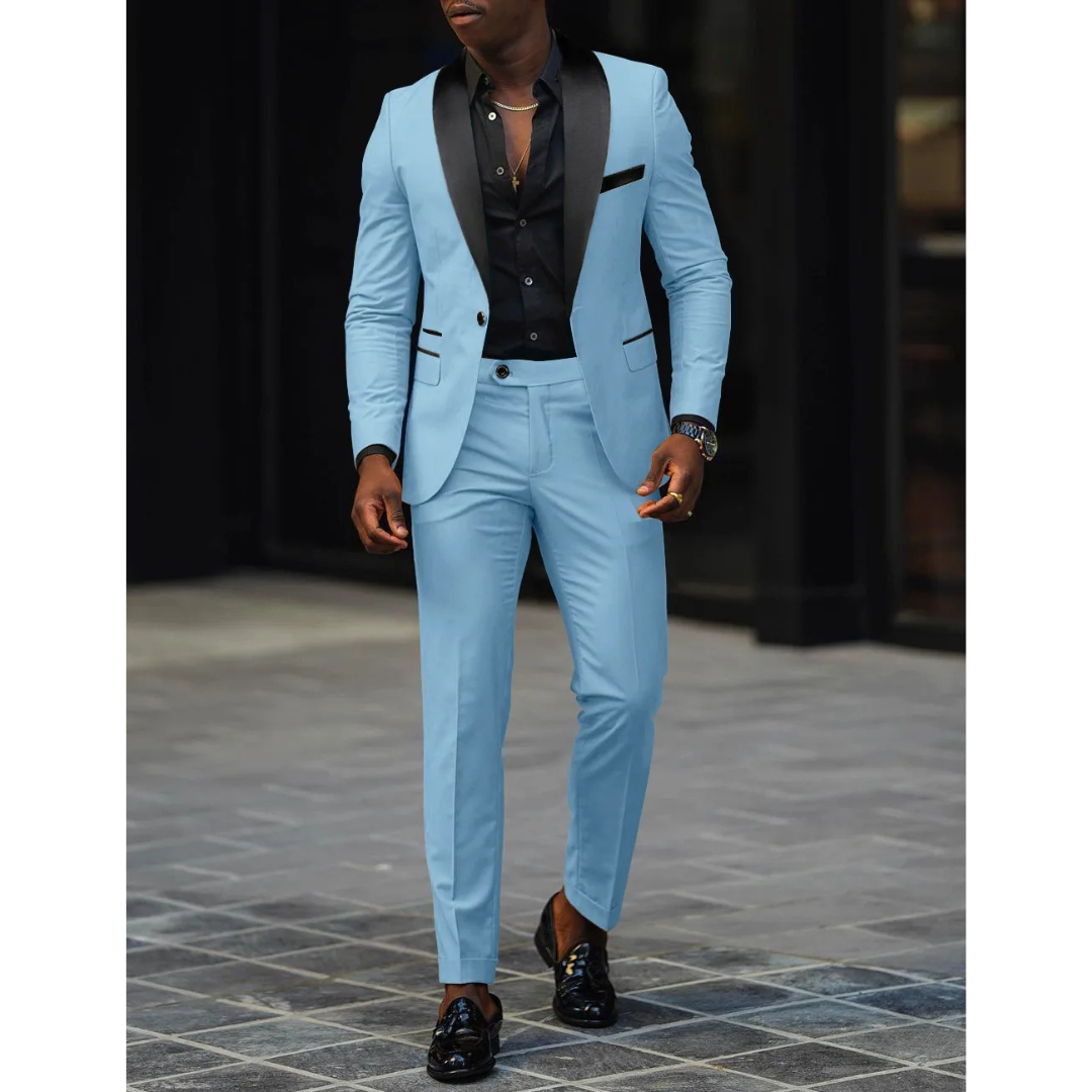 Milo Men's Wedding Suit | Modern Fit, Timeless Elegance 11