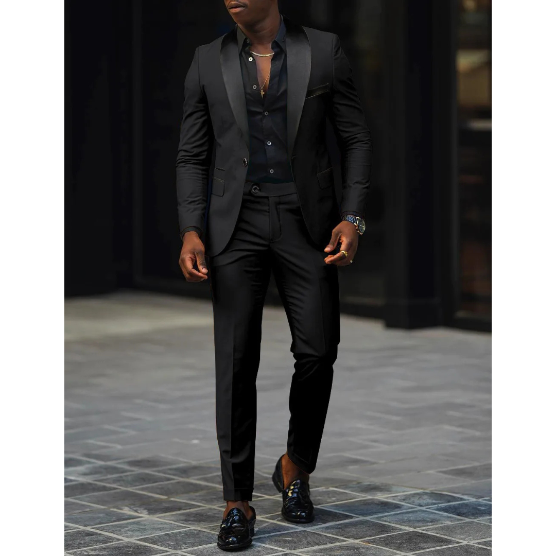 Milo Men's Wedding Suit | Modern Fit, Timeless Elegance 3