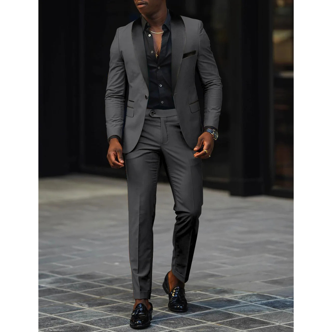Milo Men's Wedding Suit | Modern Fit, Timeless Elegance 4