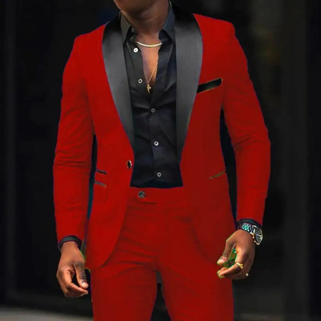 Milo Men's Wedding Suit | Modern Fit, Timeless Elegance 6