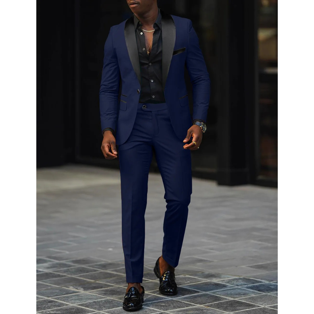 Milo Men's Wedding Suit | Modern Fit, Timeless Elegance 8