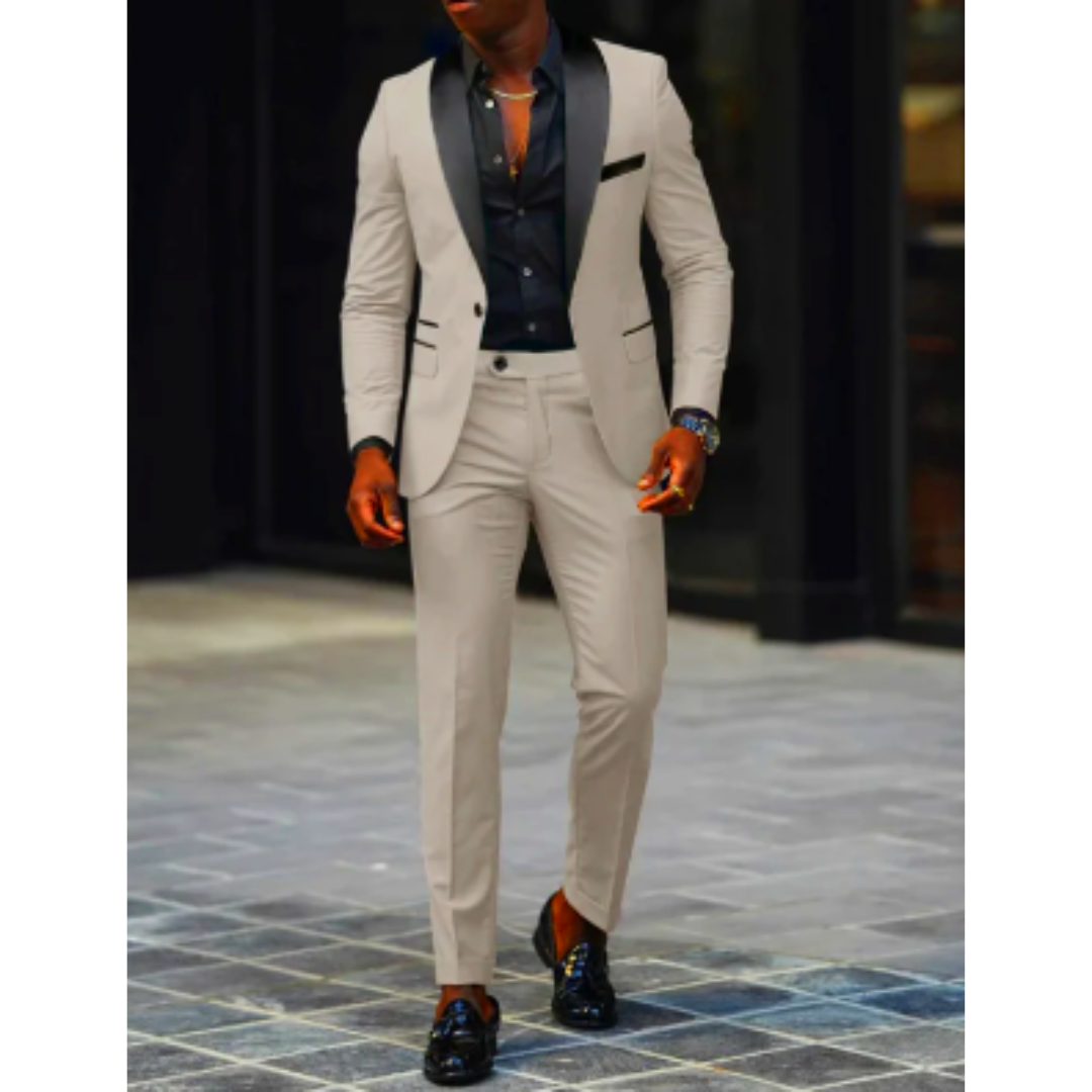 Milo Men's Wedding Suit | Modern Fit, Timeless Elegance 9
