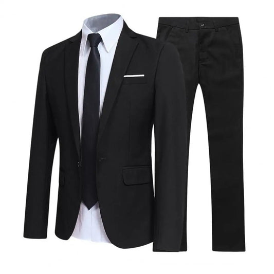 Milo Men's Wedding Suit | Slim Fit, Two-Piece Design, Perfect for Groomsmen 0