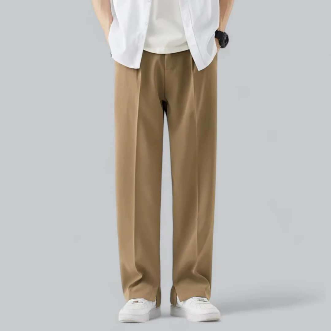 Milo Men's Wide Leg Pants | Relaxed Fit, Casual Comfort 1