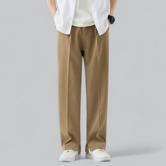 Milo Men's Wide Leg Pants | Relaxed Fit, Casual Comfort 1