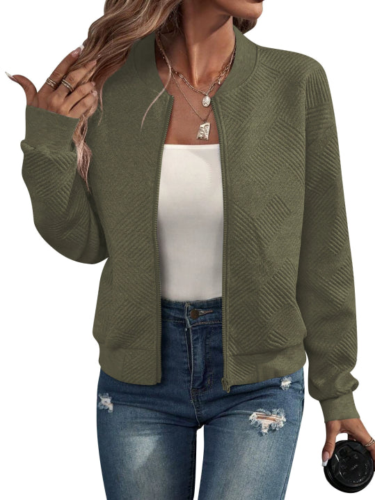 Mina Women's Jacket | Relaxed Bomber Style, Versatile Casual Wear 3