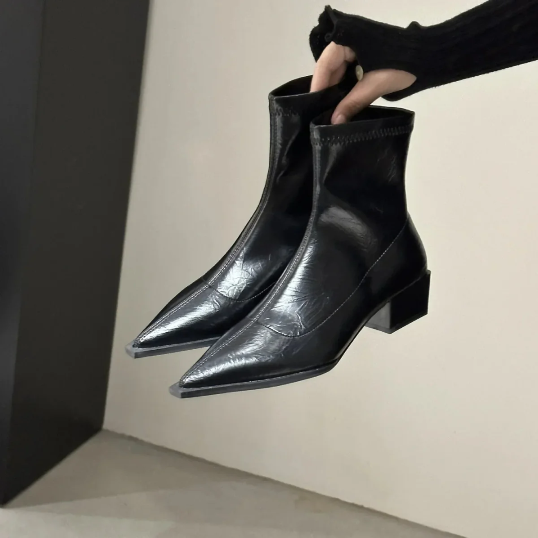 Mira Women's Ankle Boots | Pointed Toe, Versatile Style 0