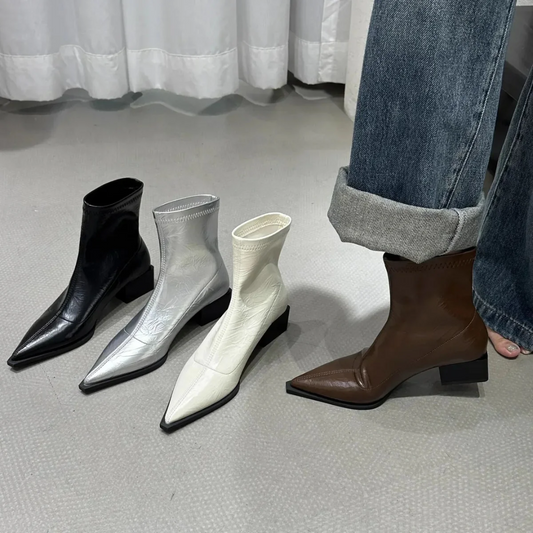 Mira Women's Ankle Boots | Pointed Toe, Versatile Style 1