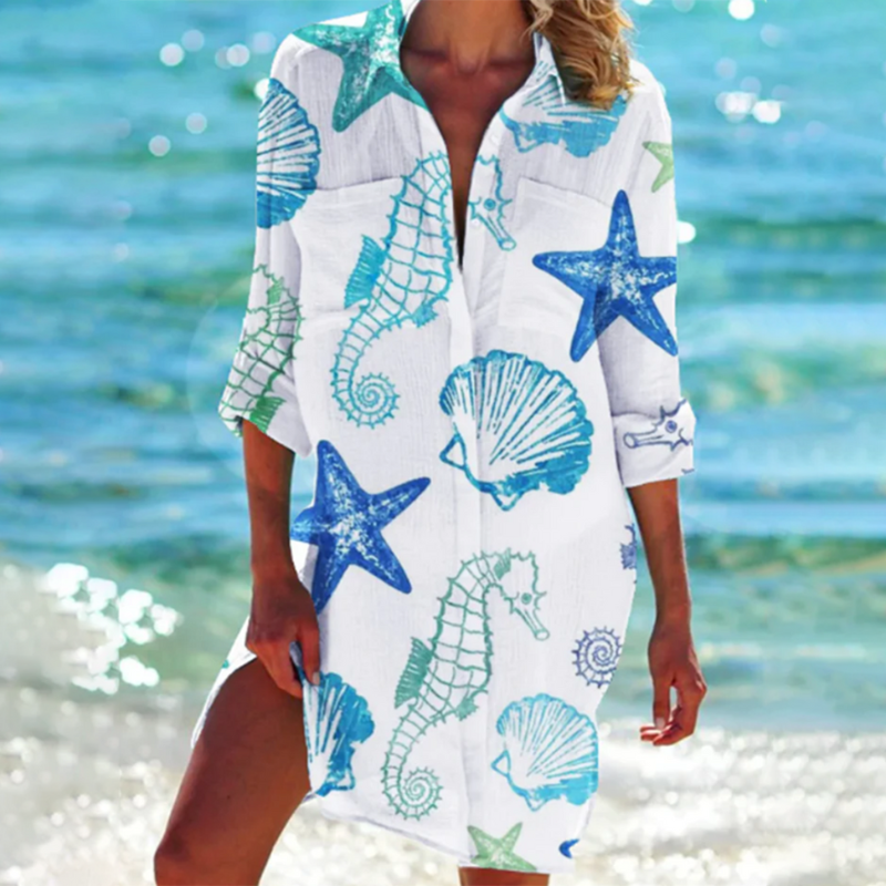 Mira Women's Beach Shirt | Vibrant Colors, Airy Fit 2