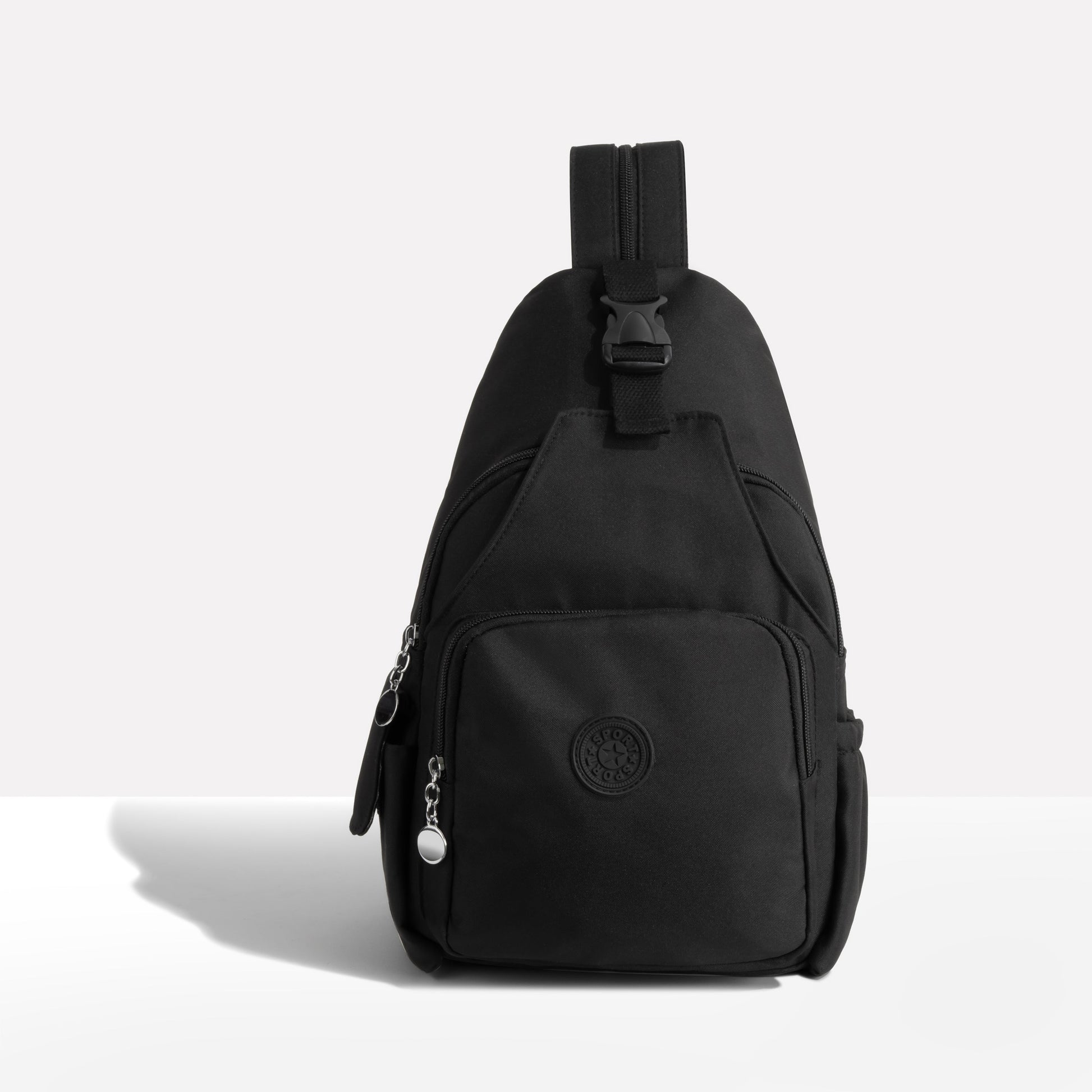 Mira Women's Black Shoulder Bag | Anti-Theft Design, Versatile Style 0
