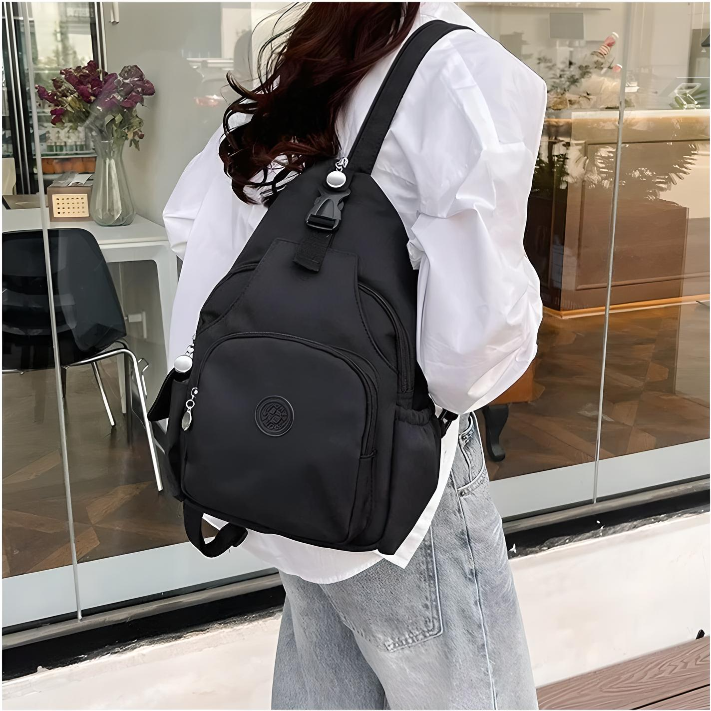 Mira Women's Black Shoulder Bag | Anti-Theft Design, Versatile Style 2
