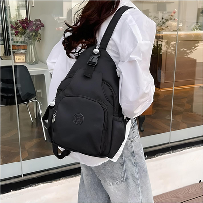 Mira Women's Black Shoulder Bag | Anti-Theft Design, Versatile Style 2