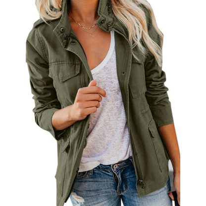 Mira Women's Jacket | Modern Zipper Design 0