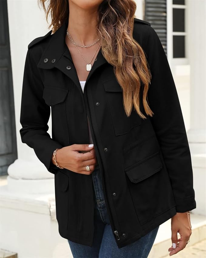 Mira Women's Jacket | Modern Zipper Design 2