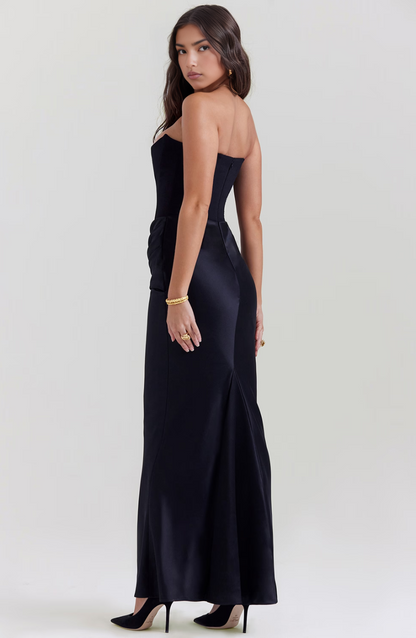 Mira Women's Maxi Dress | Elegant Corset Design 2