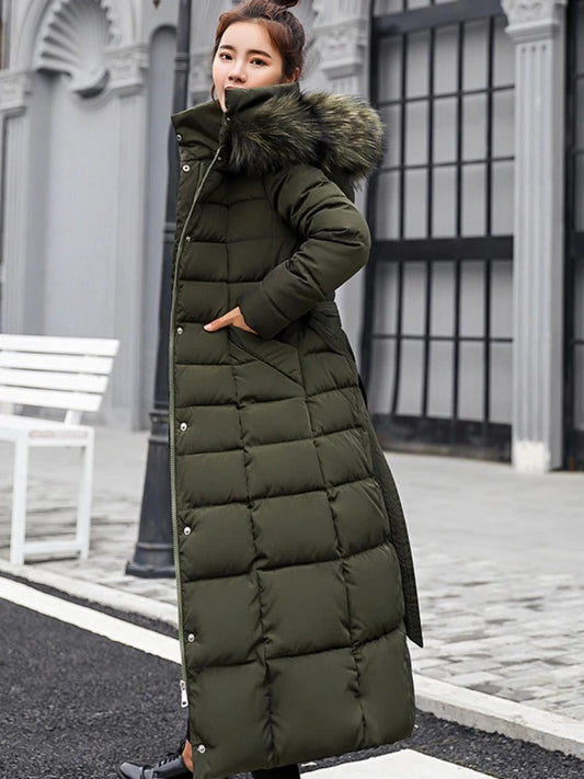 Mira Women's Puffer Coat | High-Quality Quilted Design 1